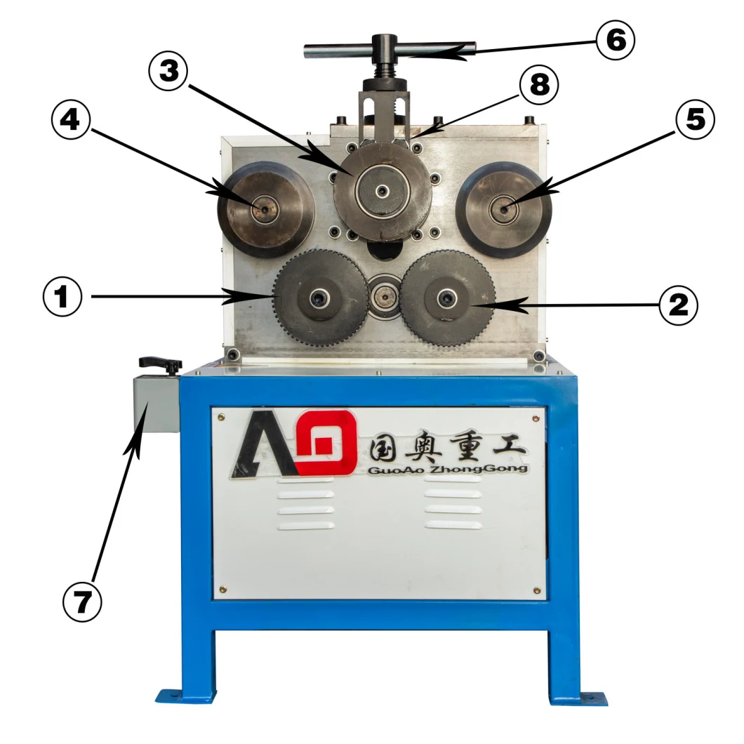 The Angle Iron Rolling Machine Steel Pipe Rolling Machine Hot Sale